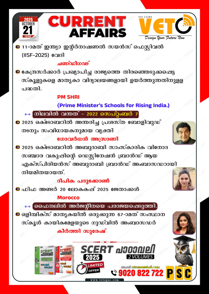 CURRENT AFFAIRS